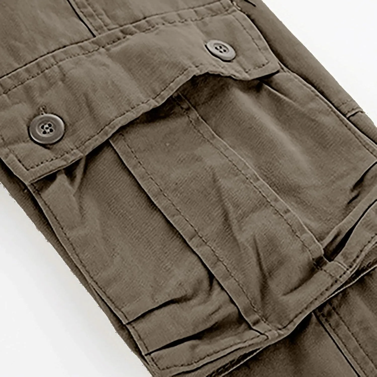 ZYXTIM Men's Combat Camo Cargo Trousers Oversize Ripstop Military Tactical Pants Hiking Joggers Multi Pockets Work Bottoms